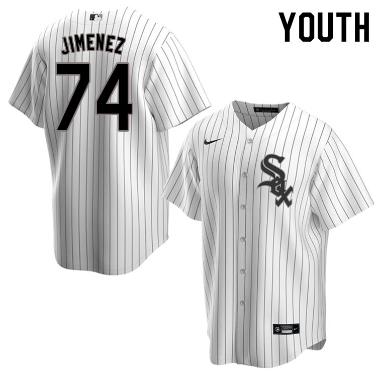 Nike Youth #74 Eloy Jimenez Chicago White Sox Baseball Jerseys Sale-Pinstripe